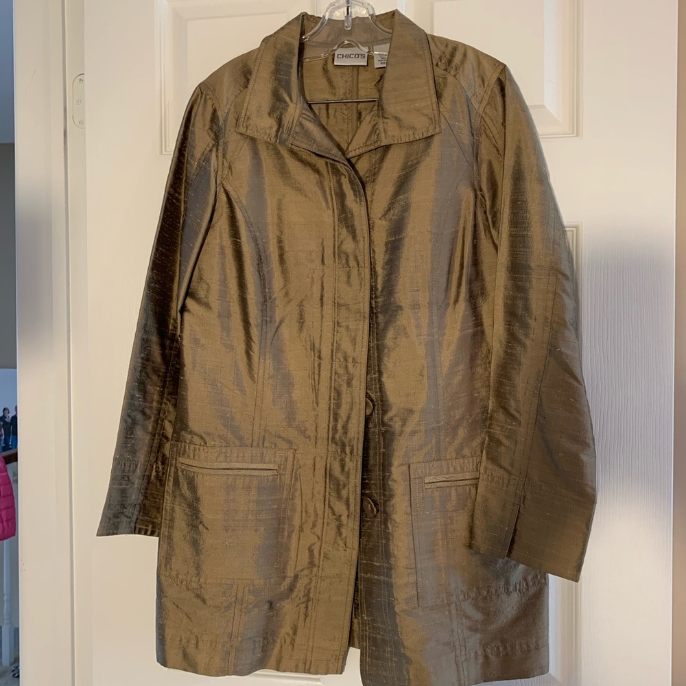 Chicos button-down jacket